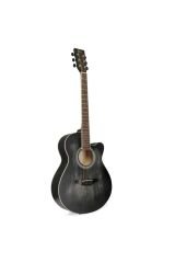 WİNZZ AF-H00LC 40-BK CUTAWAY AKUSTİK GİTAR SİYAH