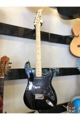 Siyah Elektro Gitar HSS Manyetik