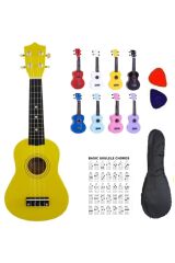 Soprano Sarı Ukulele Kılıf Ve Pena