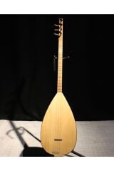 Kompozit Kısa Sap Uzun Sap  Bağlama Saz Kahverengi Kılıf Tezene Yedek Takım Tel